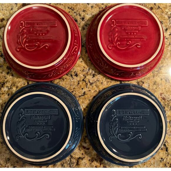 Pfaltzgraff "Weir in Your Kitchen" Ramekins - Set of 4 - Picture 7 of 9